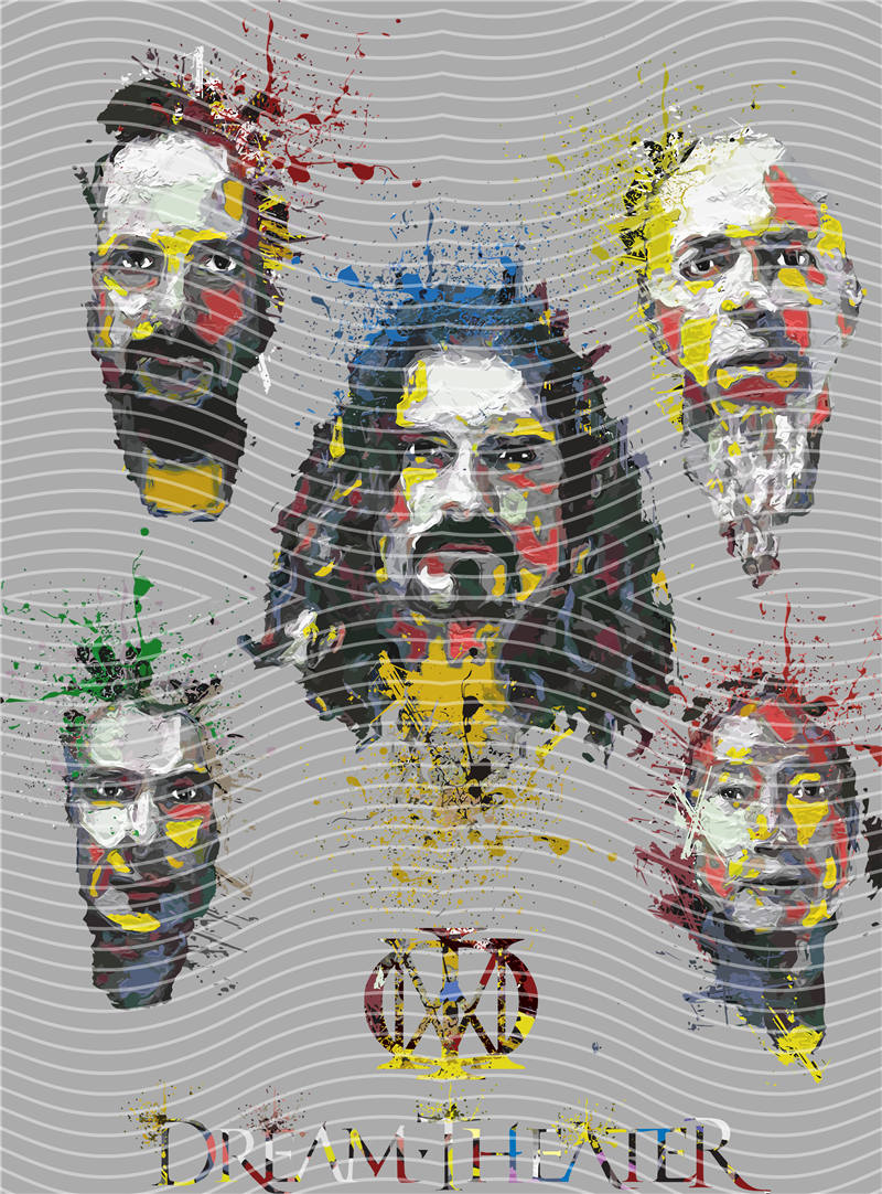 Metal band half tone-MB 445